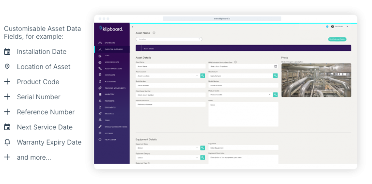 Asset Management & Planned Maintenance Software | Klipboard