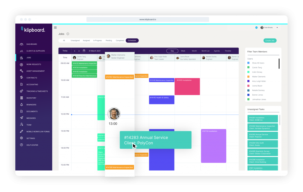 Field Service Scheduling