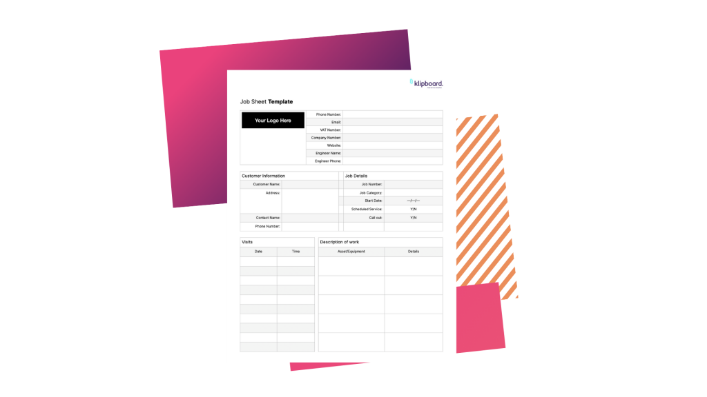 Job Sheet Template